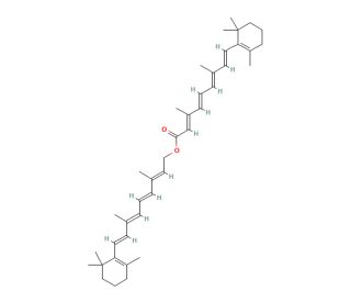 Retinyl Retinoate (CAS 15498-86-9) - chemical structure image