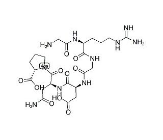 RGD peptide (GRGDNP) (CAS 114681-65-1) - chemical structure image