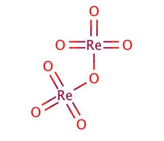 Rhenium(VII) oxide (CAS 1314-68-7) - chemical structure image