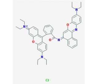 Rhodanile blue (CAS 14969-56-3) - chemical structure image
