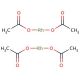 Rhodium(II) acetate dimer (CAS 15956-28-2) - chemical structure image