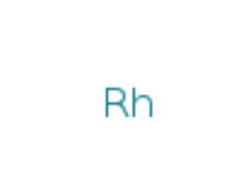 Rhodium, Powder (CAS 7440-16-6) - chemical structure image