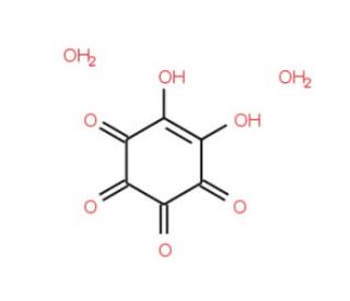 Rhodizonic acid dihydrate (CAS 63183-44-8) - chemical structure image