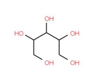 Ribitol (CAS 488-81-3) - chemical structure image