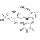 Riboflavin 5′-monophosphate sodium salt dihydrate (CAS 6184-17-4) - chemical structure image