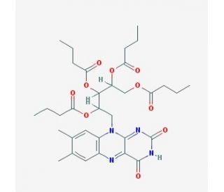 Riboflavin Tetrabutyrate (CAS 752-56-7) - chemical structure image