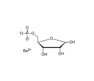Ribose-5-phosphate Barium Salt (CAS 15673-79-7) - chemical structure image