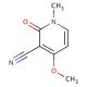 Ricinine (CAS 524-40-3) - chemical structure image