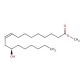 Ricinoleic Acid methyl ester (CAS 141-24-2) - chemical structure image