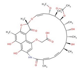 Rifamycin B (CAS 13929-35-6) - chemical structure image