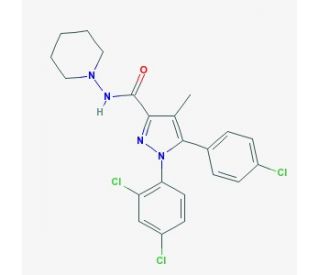 Rimonabant (CAS 168273-06-1) - chemical structure image