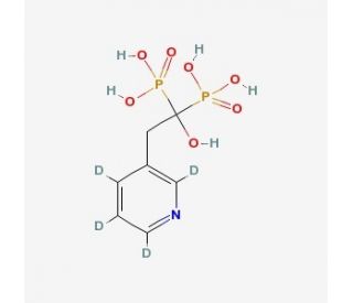 Risedronic Acid-d4 (Major) (CAS 105462-24-6 (unlabeled)) - chemical structure image