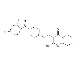 Risperidone (CAS 106266-06-2) - chemical structure image