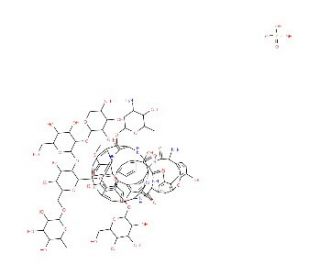 Ristocetin Sulfate Salt (CAS 1404-55-3) - chemical structure image