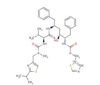 Ritonavir-13C3 (CAS 1217673-23-8) - chemical structure image