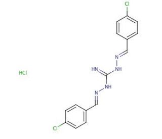 Robenidine Hydrochloride (CAS 25875-50-7) - chemical structure image