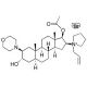 Rocuronium bromide (CAS 119302-91-9) - chemical structure image