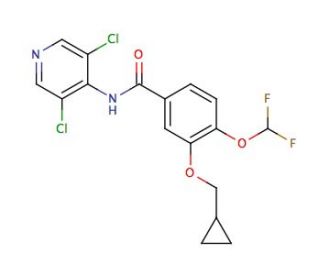 Roflumilast (CAS 162401-32-3) - chemical structure image