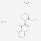 Ropivacaine Hydrochloride Monohydrate (CAS 132112-35-7) - chemical structure image