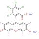 Rose Bengal Sodium Salt (CAS 632-69-9) - chemical structure image