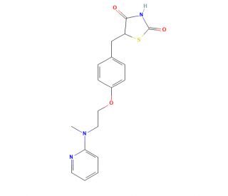 Rosiglitazone (CAS 122320-73-4) - chemical structure image