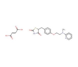 Rosiglitazone-d3 Maleate (CAS 155141-29-0) - chemical structure image