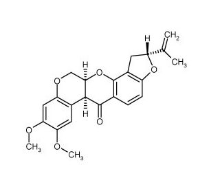 Rotenone (CAS 83-79-4) - chemical structure image