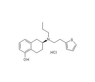 Rotigotine Hydrochloride (CAS 125572-93-2) - chemical structure image
