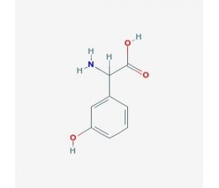 (RS)-3-Hydroxyphenylglycine (CAS 31932-87-3) - chemical structure image