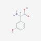 (RS)-3-Hydroxyphenylglycine (CAS 31932-87-3) - chemical structure image