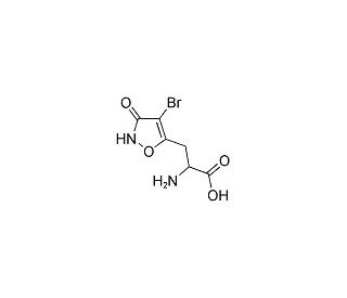 (RS)-4-Bromo-homo-ibotenic acid (CAS 71366-32-0) - chemical structure image
