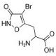 (RS)-4-Bromo-homo-ibotenic acid (CAS 71366-32-0) - chemical structure image