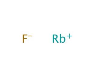 Rubidium fluoride (CAS 13446-74-7) - chemical structure image