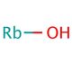 Rubidium hydroxide solution (CAS 1310-82-3) - chemical structure image