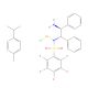 RuCl[(S,S)-FsDPEN](p-cymene) (CAS 1026995-72-1) - chemical structure image