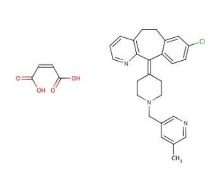 Rupatadine Fumarate (CAS 182349-12-8) - chemical structure image