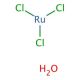Ruthenium(III) chloride (CAS 10049-08-8) - chemical structure image