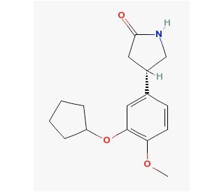 S-(&plus;)-Rolipram (CAS 85416-73-5) - chemical structure image