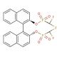 (S)-(+)-1,1′-Bi-2-naphthol bis(trifluoromethanesulfonate) (CAS 128544-05-8) - chemical structure image