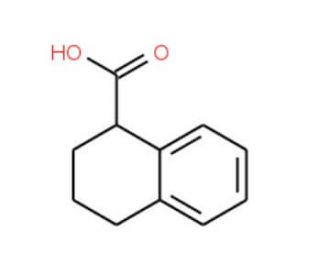 (S)-1,2,3,4-Tetrahydronaphthalene-1-carboxylic acid (CAS 85977-52-2) - chemical structure image
