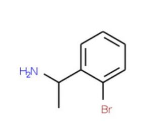 (S)-1-(2-Bromophenyl)ethylamine (CAS 140632-12-8) - chemical structure image