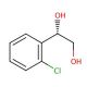 (S)-(+)-1-(2-Chlorophenyl)-1,2-ethanediol (CAS 133082-13-0) - chemical structure image