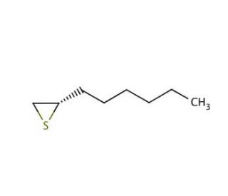 (S)-(&minus;)-1,2-Epithiooctane (CAS 244221-84-9) - chemical structure image