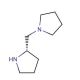 (S)-(+)-1-(2-Pyrrolidinylmethyl)pyrrolidine (CAS 51207-66-0) - chemical structure image