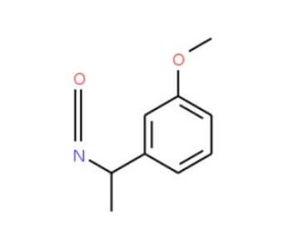 (S)-(&minus;)-1-(3-Methoxyphenyl)ethyl isocyanate (CAS 745784-08-1) - chemical structure image