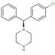 (S)-1-[(4-Chlorophenyl)phenylmethyl]piperazine (CAS 439858-21-6) - chemical structure image