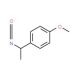 (S)-(−)-1-(4-Methoxyphenyl)ethyl isocyanate - chemical structure image