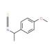 (S)-(+)-1-(4-Methoxyphenyl)ethyl isothiocyanate (CAS 737001-01-3) - chemical structure image