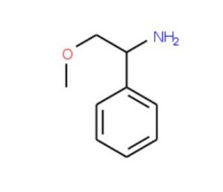(S)-(&plus;)-1-Amino-1-phenyl-2-methoxyethane (CAS 91298-74-7) - chemical structure image