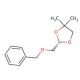 (S)-1-Benzyl-2,3-O-isopropylidene Glycerol (CAS 16495-03-7) - chemical structure image